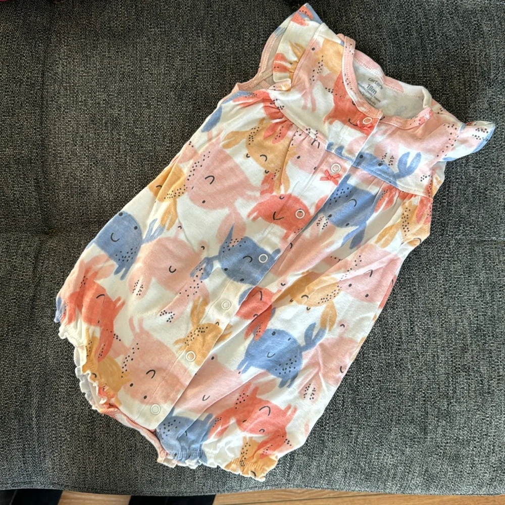 Carters Rompers - Picture 2 of 2